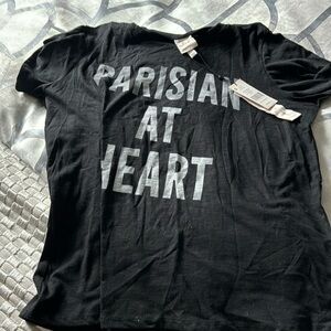 CINQ A SEPT GRAPHIC TEE